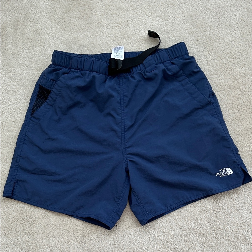 The North Face Men's Blue Trail Shorts - Size S